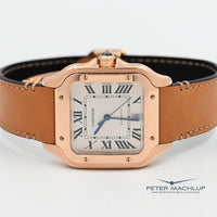 Cartier Santos LM Automatic 2021 - Peter Machlup Fine Wristwatches