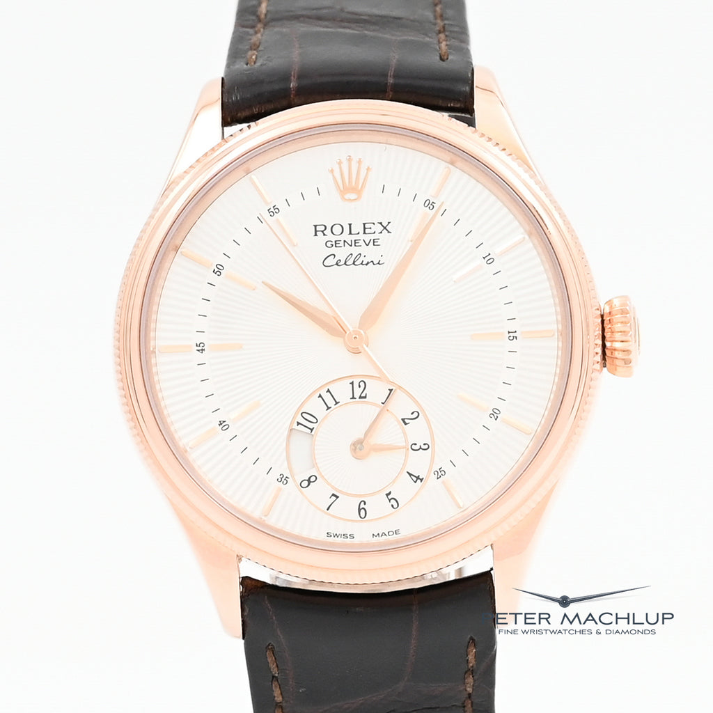 Rolex Cellini Dual Time 39mm Peter Machlup Fine Wristwatches