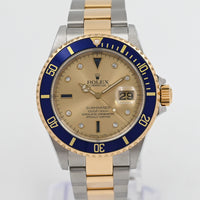 Rolex Submariner Date Blue Dial 2001