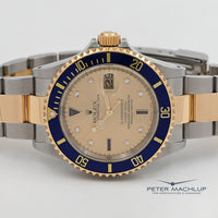 Rolex Submariner Date Blue Dial 2001