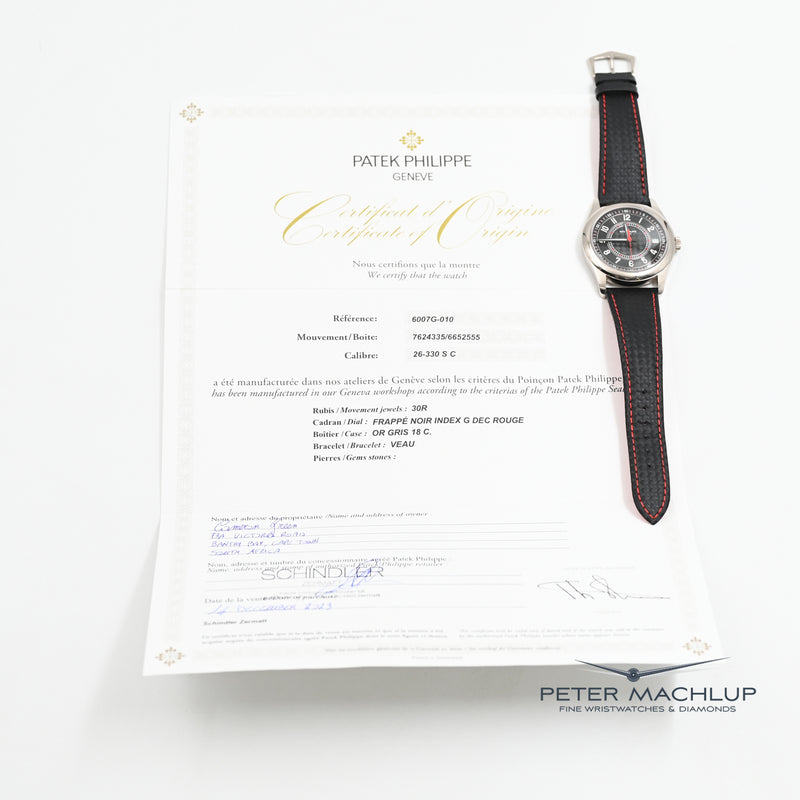 Patek Philippe Calatrava Carbon Red