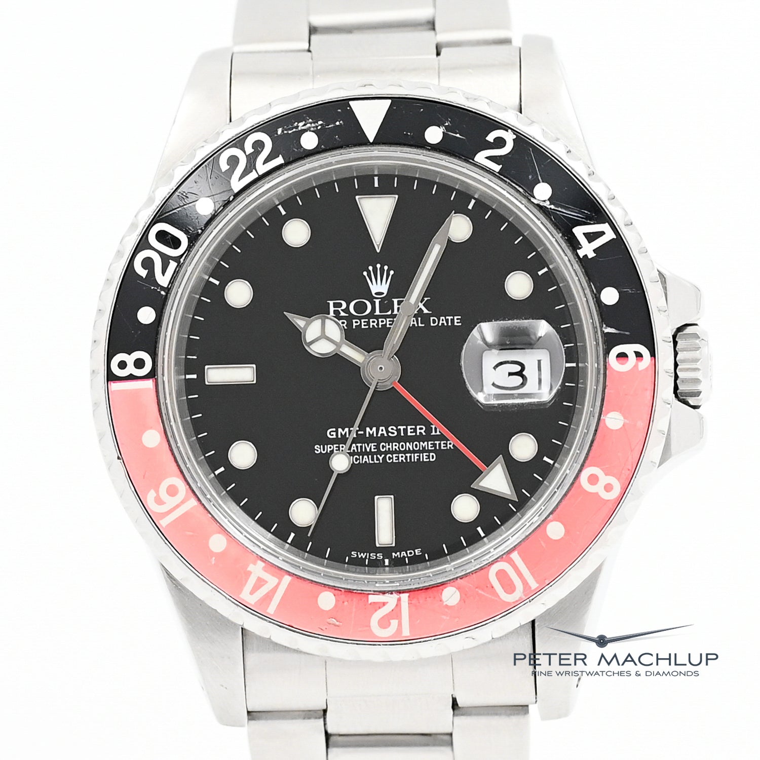 Rolex GMT Master 2 1988 – Peter Machlup Fine Wristwatches Rolex GMT Master 2 1988 – Peter Machlup Fine Wristwatches