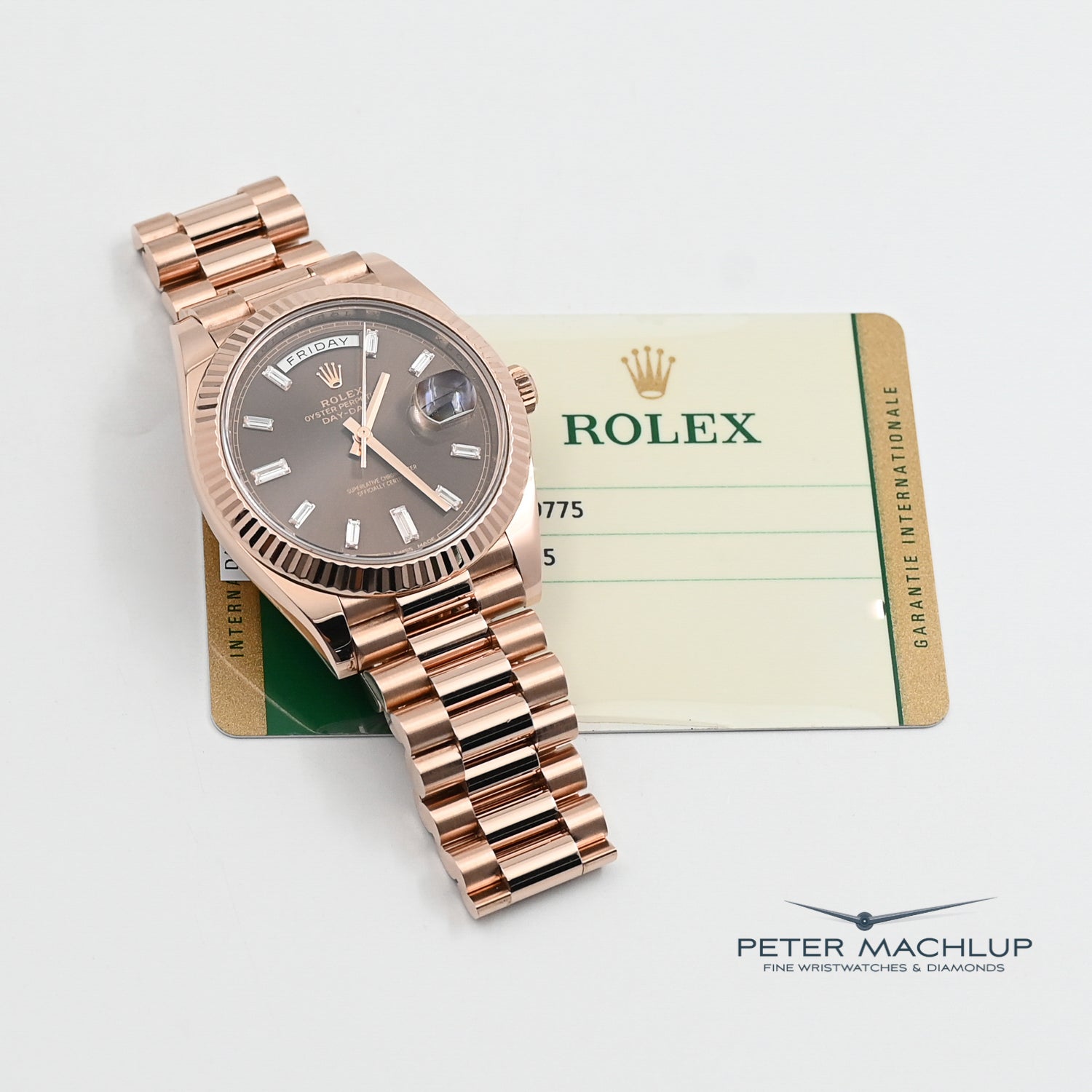 Rolex Day Date 40 Peter Machlup Fine Wristwatches