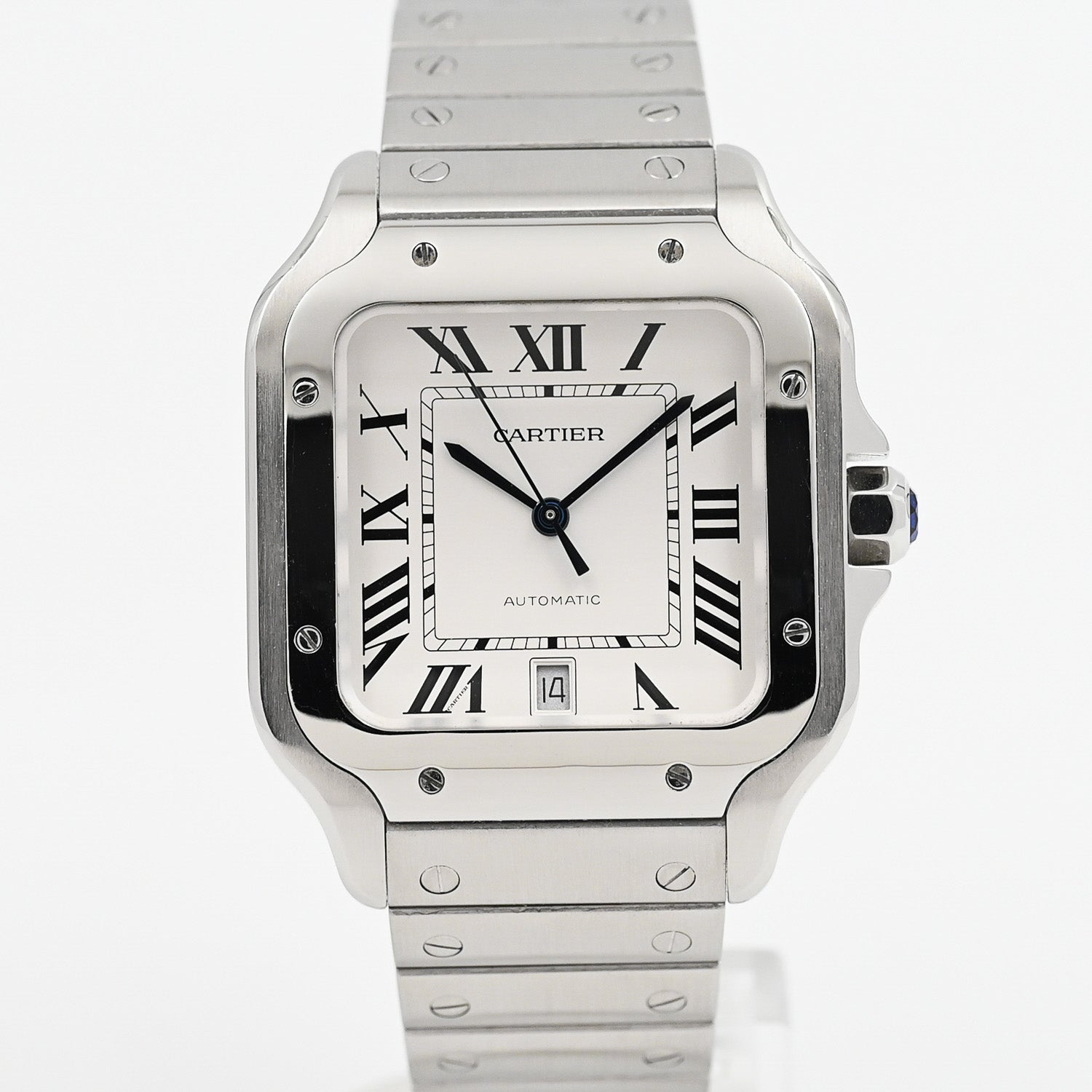 Cartier Santos LM Automatic – Peter Machlup Fine Wristwatches