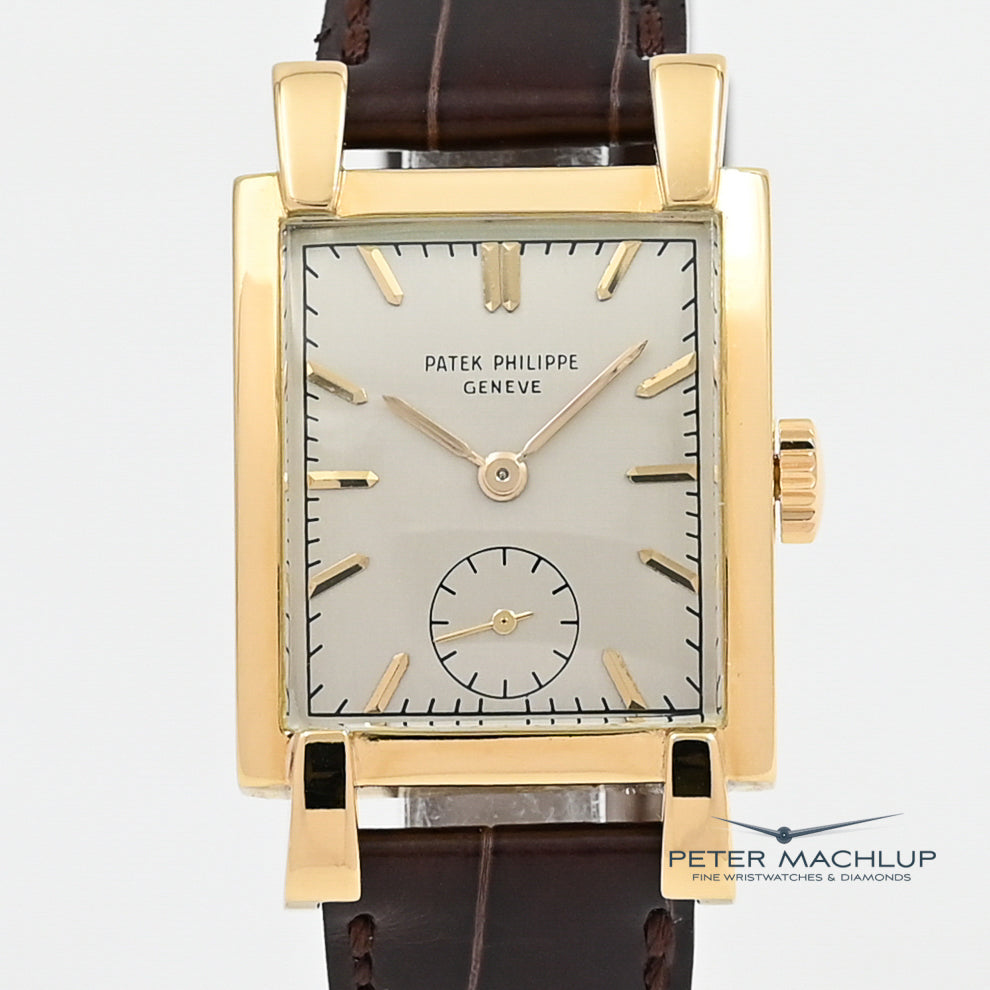 Patek Philippe Rectangular Watch – Peter Machlup Fine Wristwatches