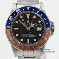 Rolex GMT Master Pepsi ref: 1675 from 1975
