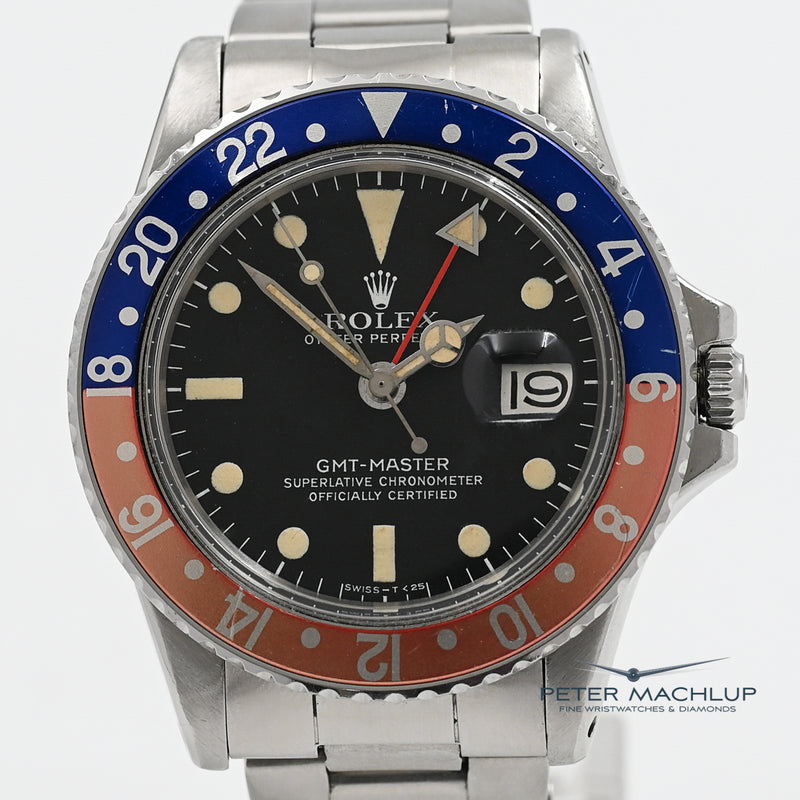 Rolex GMT Master Pepsi ref: 1675 from 1975