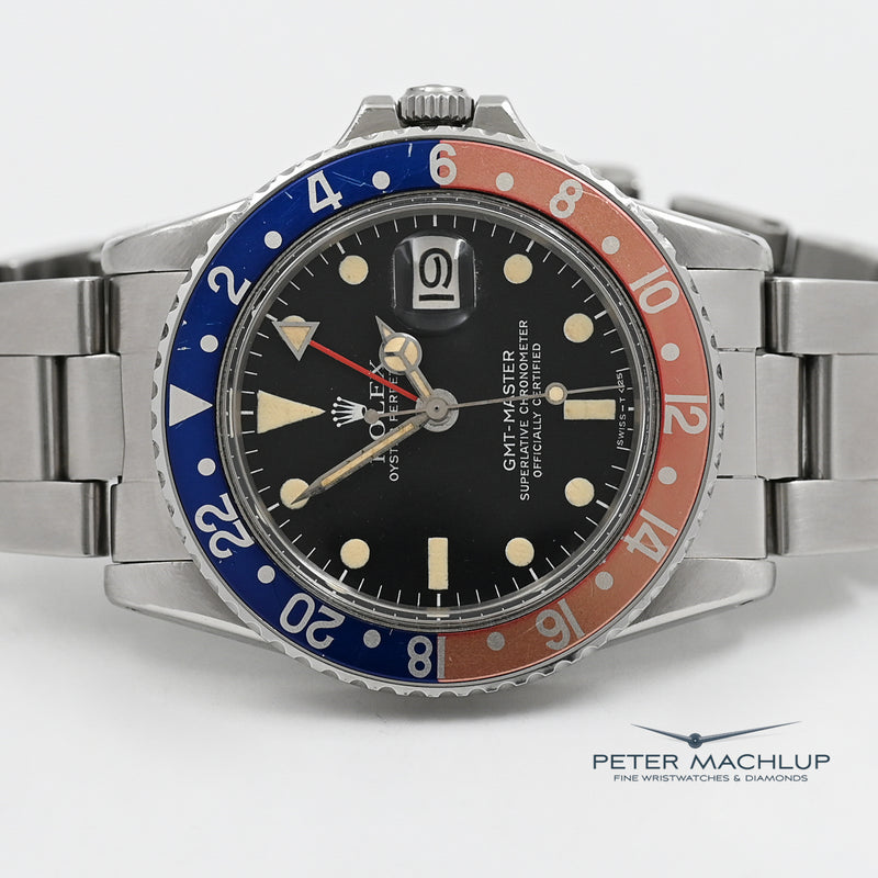 Rolex GMT Master Pepsi ref: 1675 from 1975