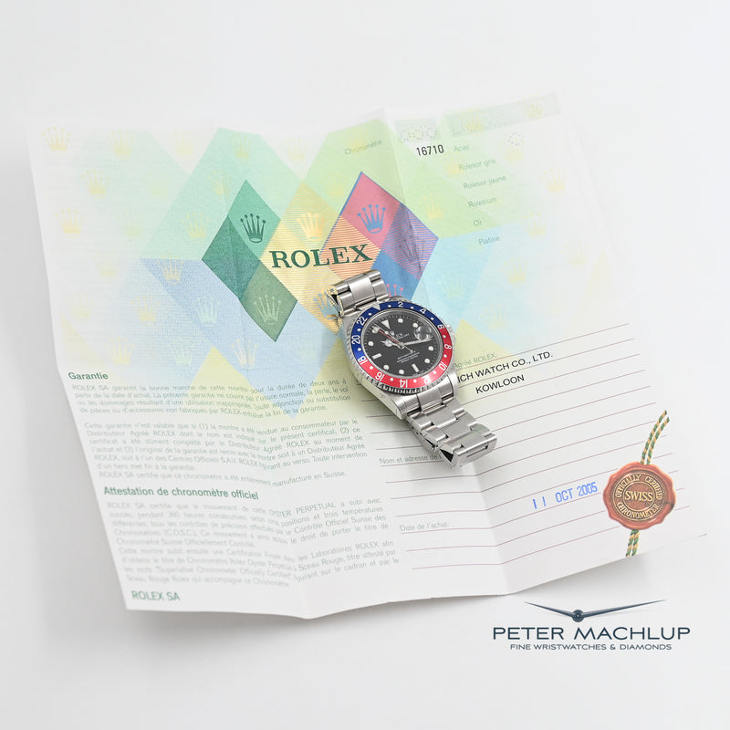 Rolex GMT Master 2 2005