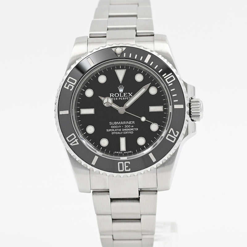 Rolex Submariner No Date 2014 – Peter Machlup Fine Wristwatches