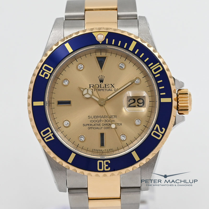 Rolex Submariner Date Blue Dial 2001