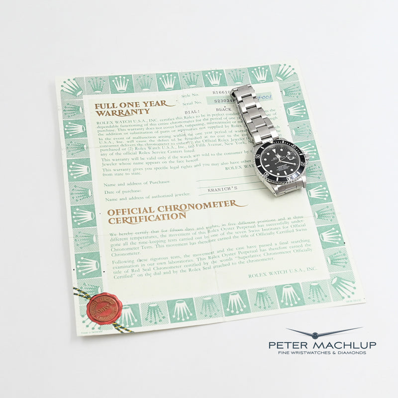 Rolex Submariner Date 40 1993
