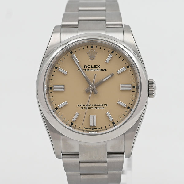 Rolex Oyster Perpetual 36 Beige