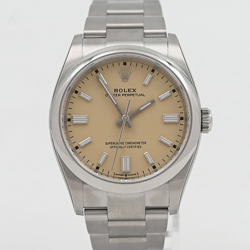 Rolex Oyster Perpetual 36 Beige