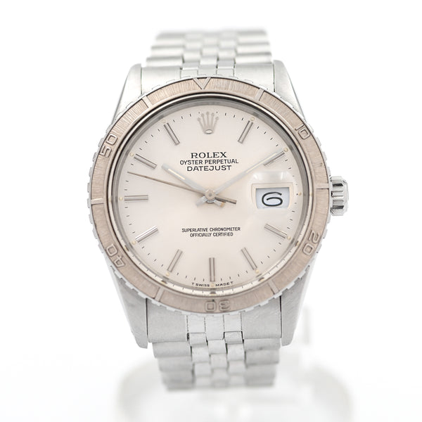 Steel/white gold Rolex Datejust 36mm Turnograph very rare 1990