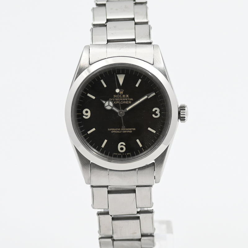 Rolex Explorer 36mm Gilt Dial Original 1966 Bracelet